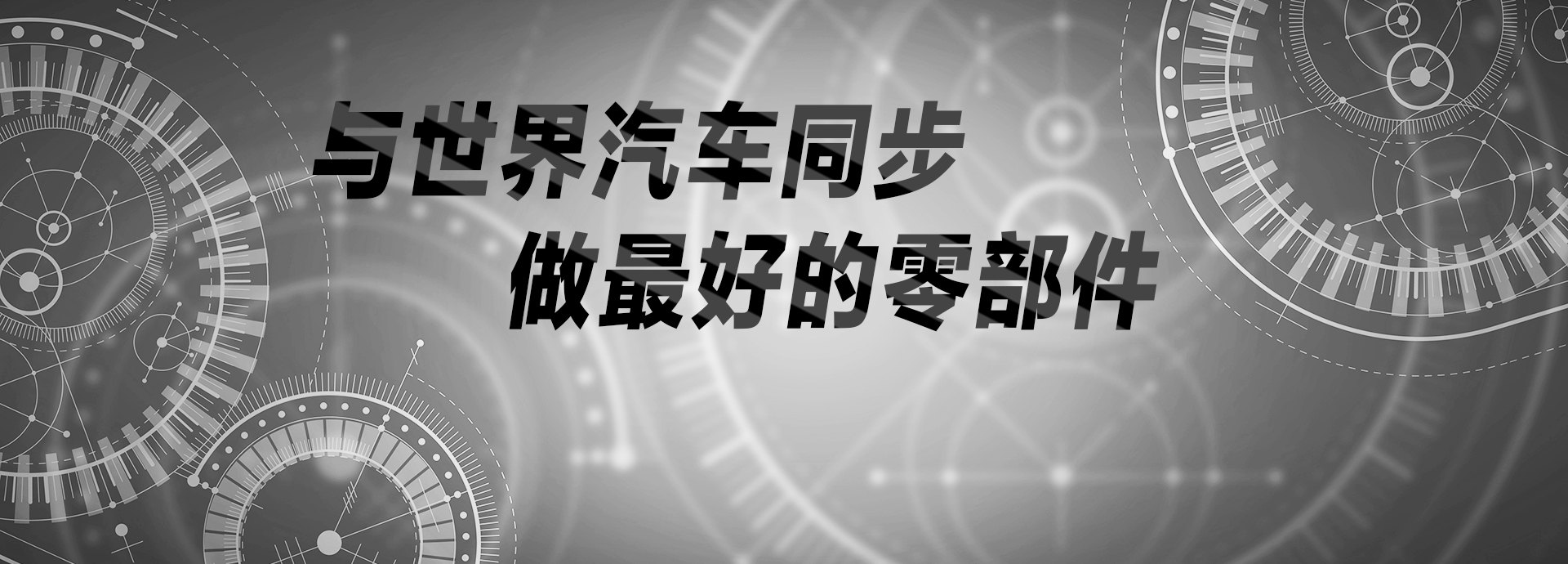 與世界汽車同步，做最好的零部件